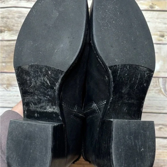 Tory Burch Black Ankle Boots - Picture 5 of 7